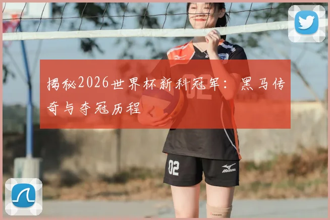 揭秘2026世界杯新科冠军：黑马传奇与夺冠历程